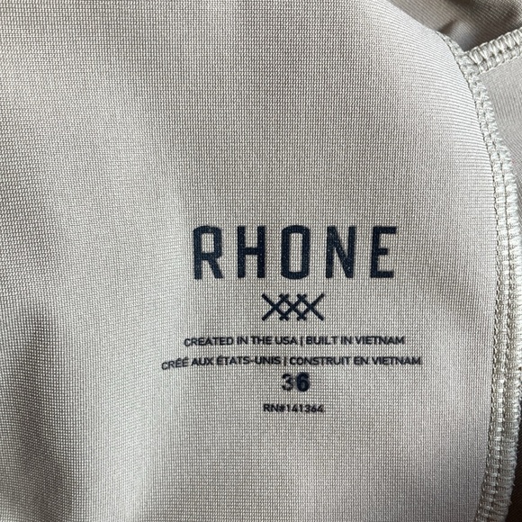 Mens Size 36 Rhone 9" Commuter Shorts Tan Pre Owned - Picture 4 of 9